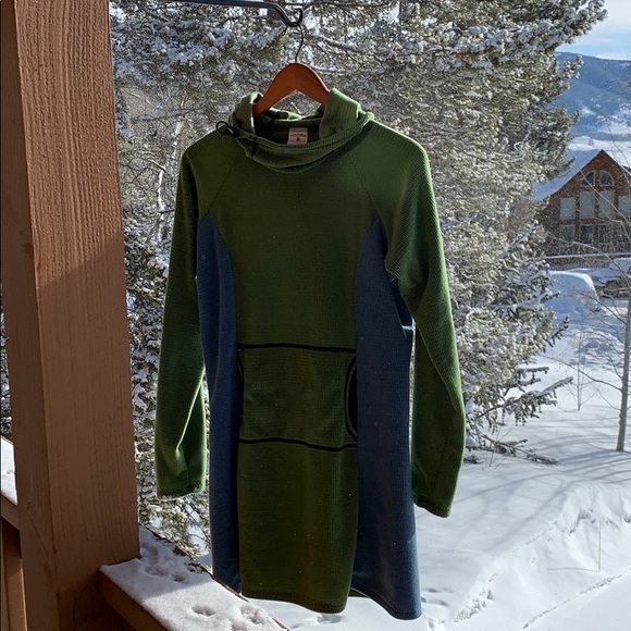 Melanzana Micro Grid Dress Size Medium 